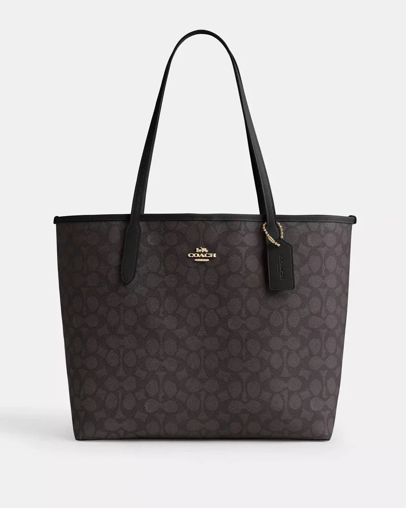 City Tote Bag In Signature Canvas